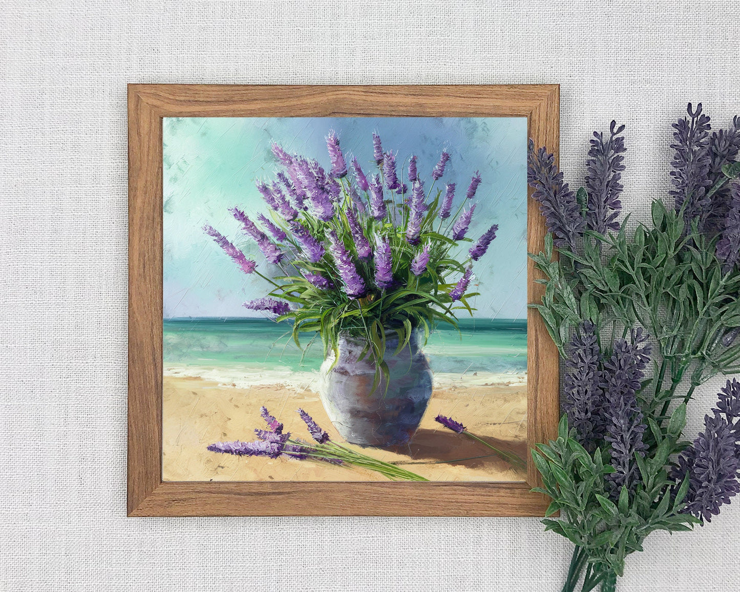50x50 cm oil painting for home decor - image 7 of 8