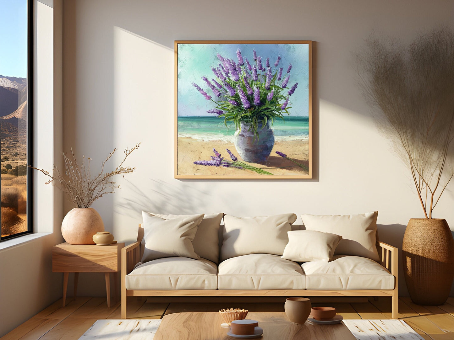 50x50 cm oil painting for home decor - image 1 of 8
