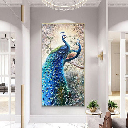 60x120 cm handmade oil painting for living room - image 9 of 10