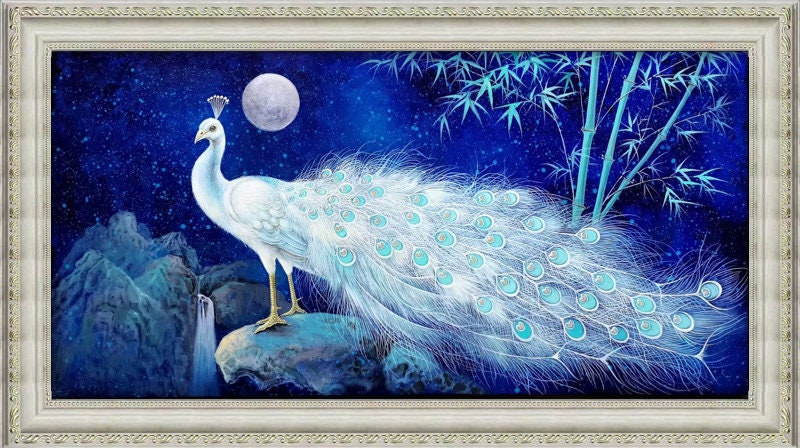 60x120 cm handmade oil painting for living room - image 2 of 7