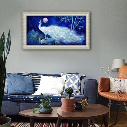 60x120 cm handmade oil painting for living room - image 4 of 7