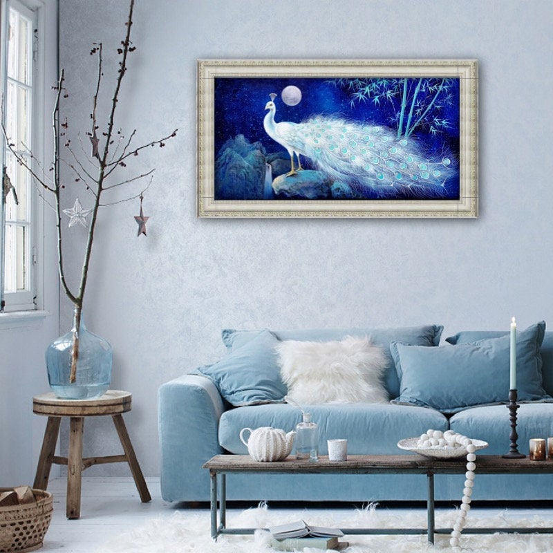 60x120 cm handmade oil painting for living room - image 5 of 7