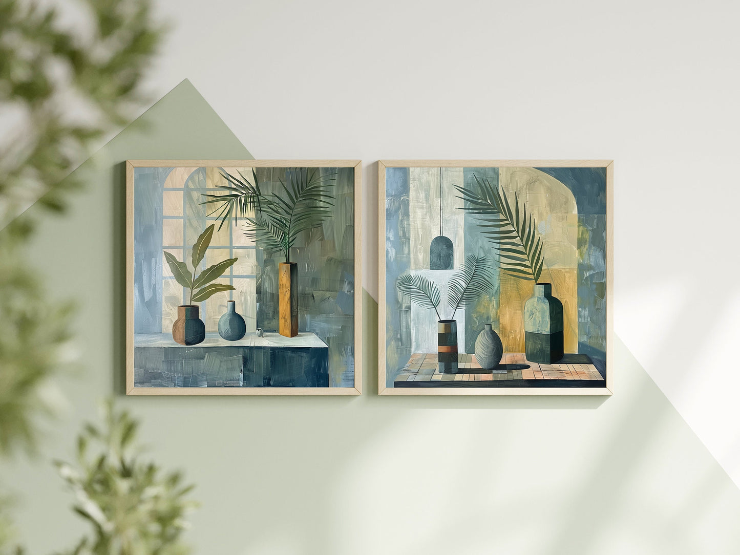 50x50 cm oil painting for home decor - image 2 of 10