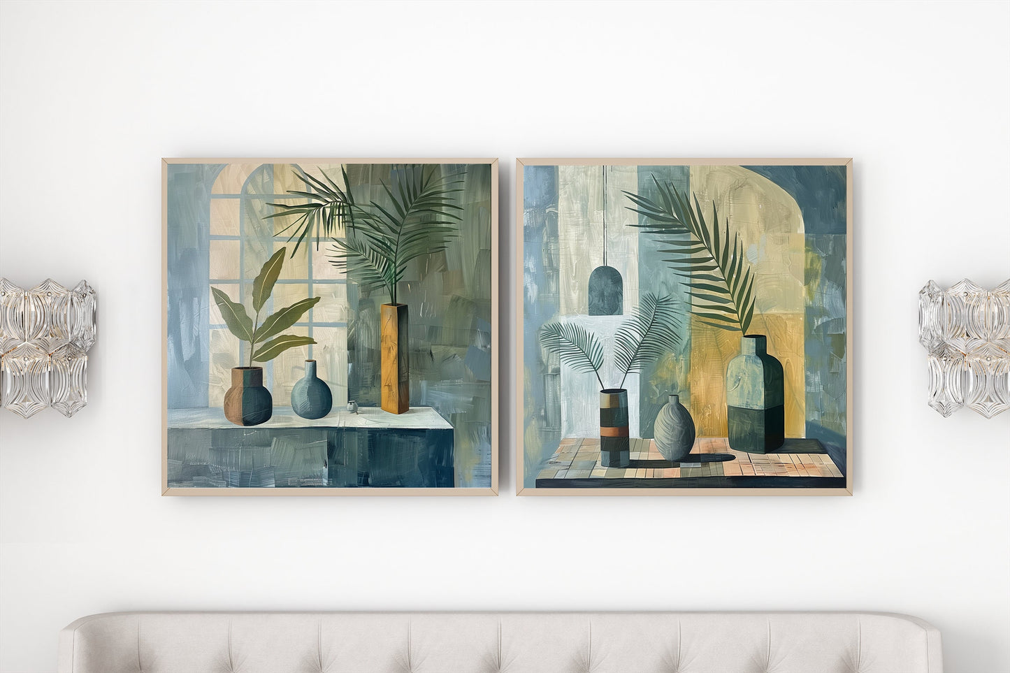 50x50 cm oil painting for home decor - image 6 of 10