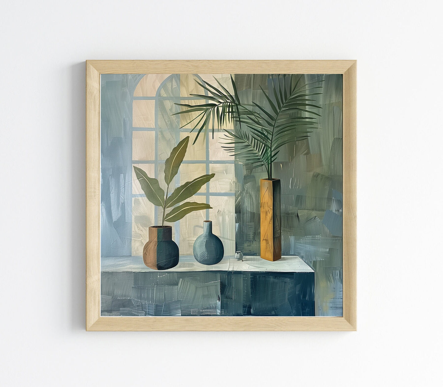 50x50 cm oil painting for home decor - image 7 of 10