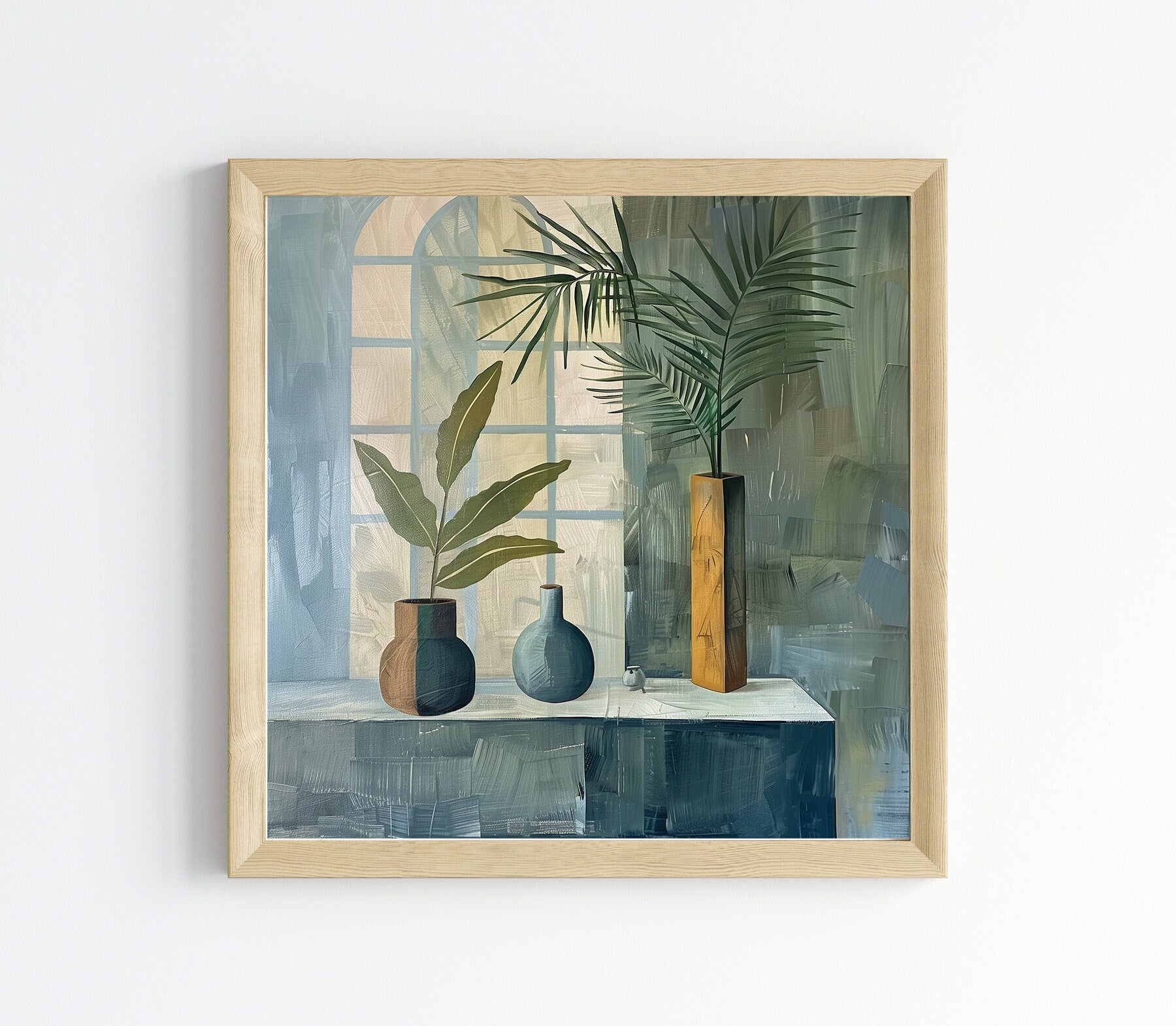 50x50 cm oil painting for home decor - image 7 of 10