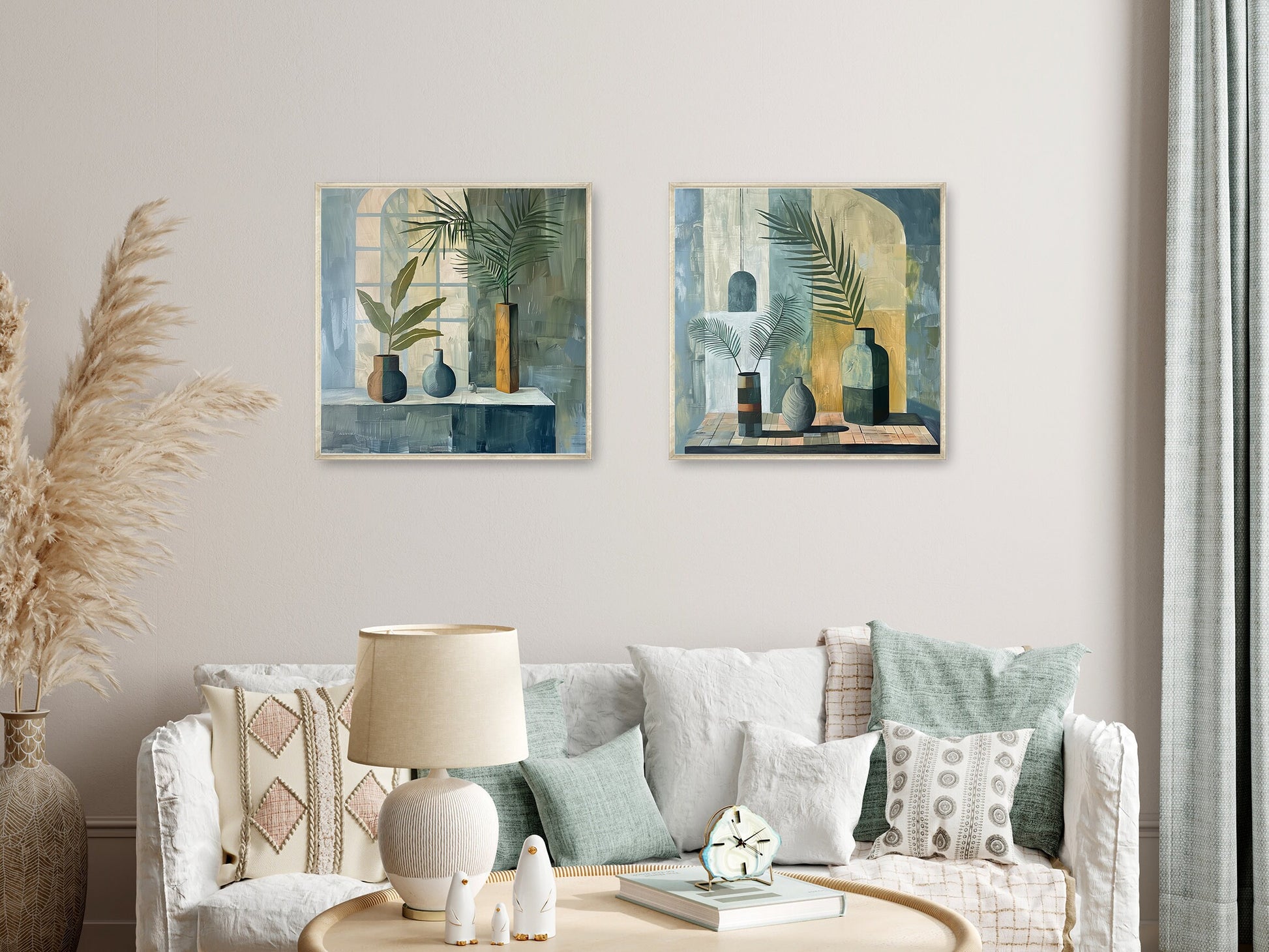 50x50 cm oil painting for home decor - image 9 of 10