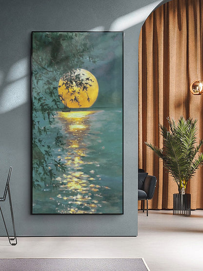 60x90 cm handmade oil painting for home decor - image 4 of 10