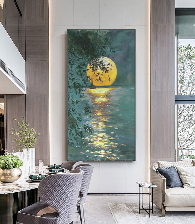 60x90 cm handmade oil painting for home decor - image 6 of 10