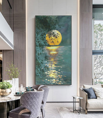 60x90 cm handmade oil painting for home decor - image 6 of 10