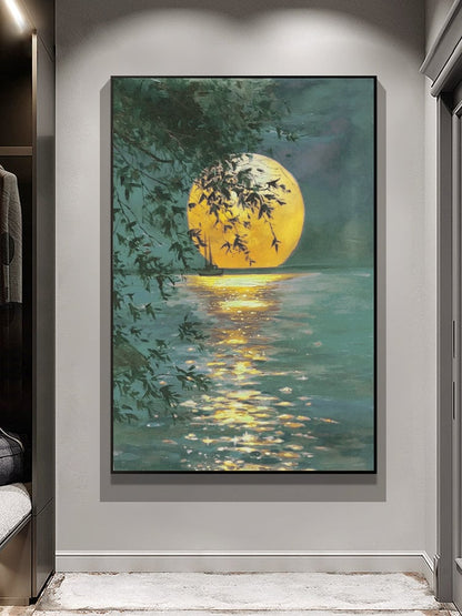 60x90 cm handmade oil painting for home decor - image 7 of 10