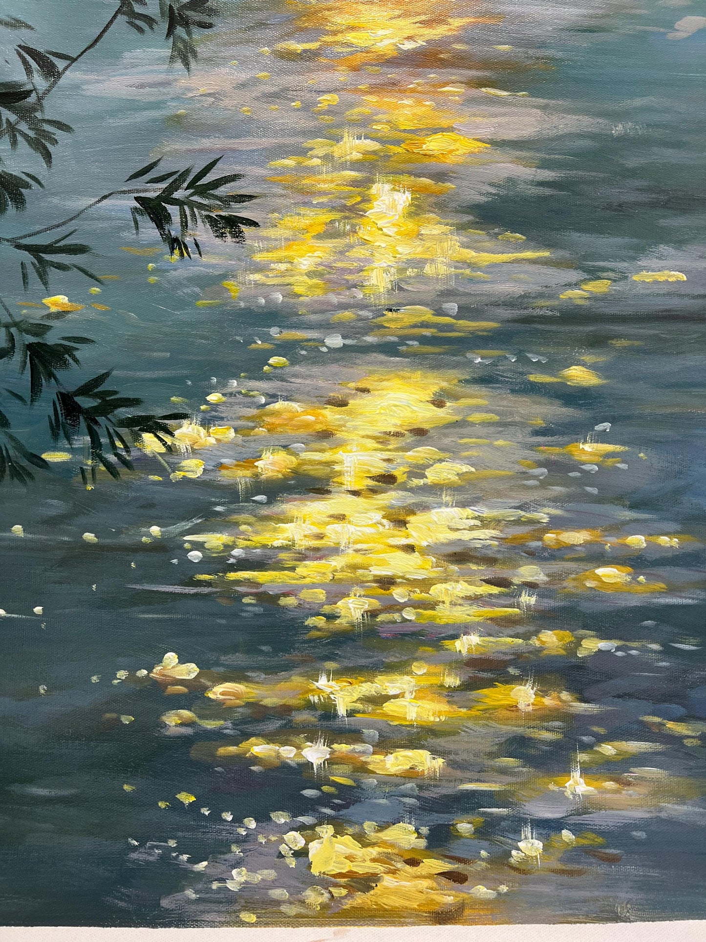 60x90 cm handmade oil painting for home decor - image 10 of 10