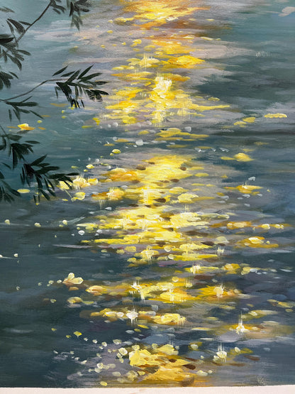 60x90 cm handmade oil painting for home decor - image 10 of 10