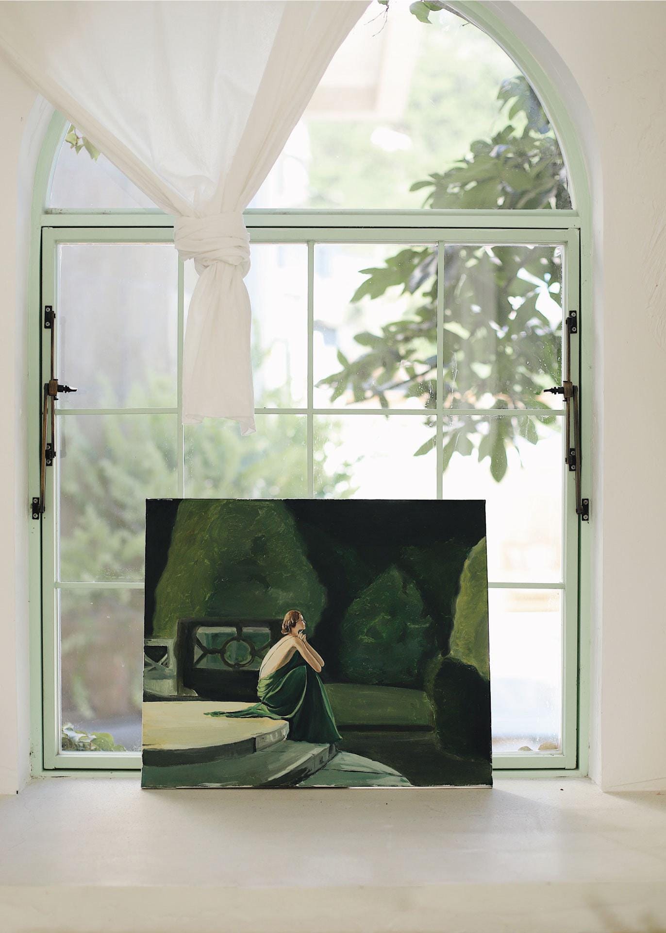 60x80 cm handmade oil painting for home decor - image 3 of 8