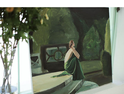 60x80 cm handmade oil painting for home decor - image 6 of 8