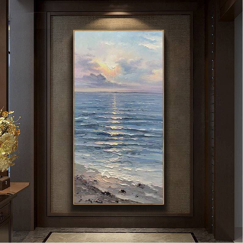 60x120 cm handmade oil painting for home decor - image 4 of 4