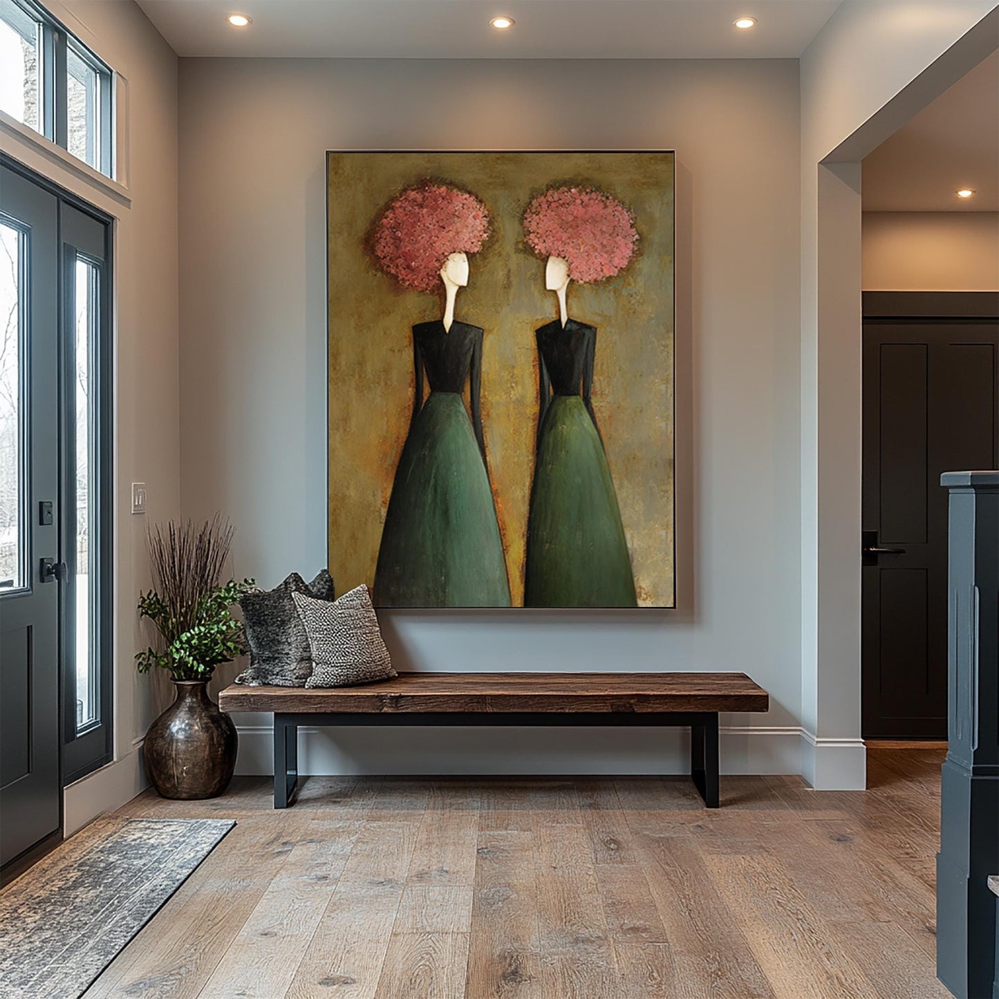 18x24 inch handmade oil painting for living room - image 4 of 9