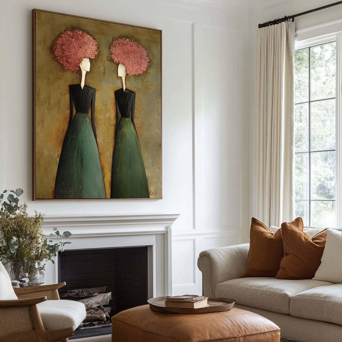 18x24 inch handmade oil painting for living room - image 8 of 9