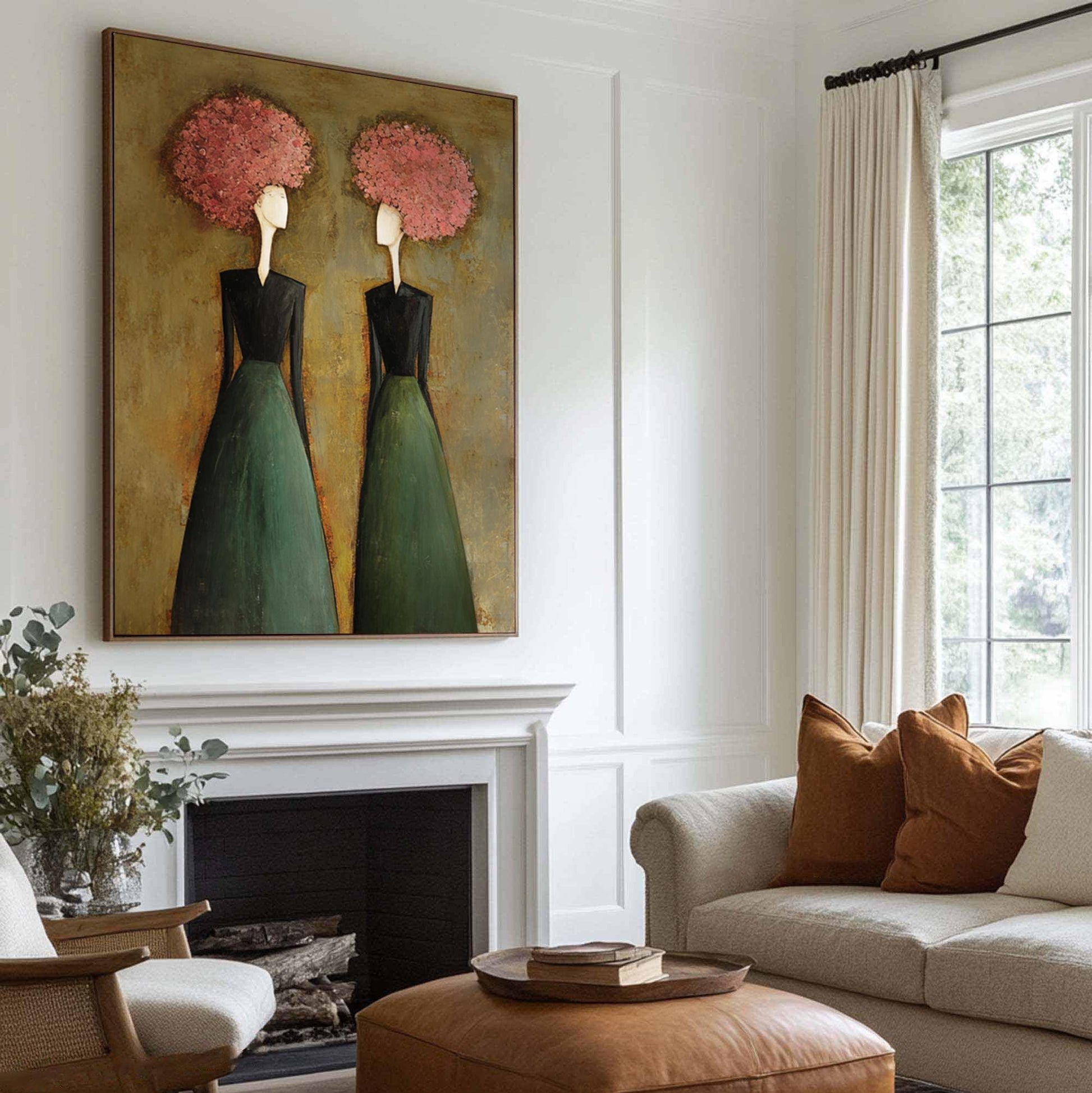 18x24 inch handmade oil painting for living room - image 8 of 9