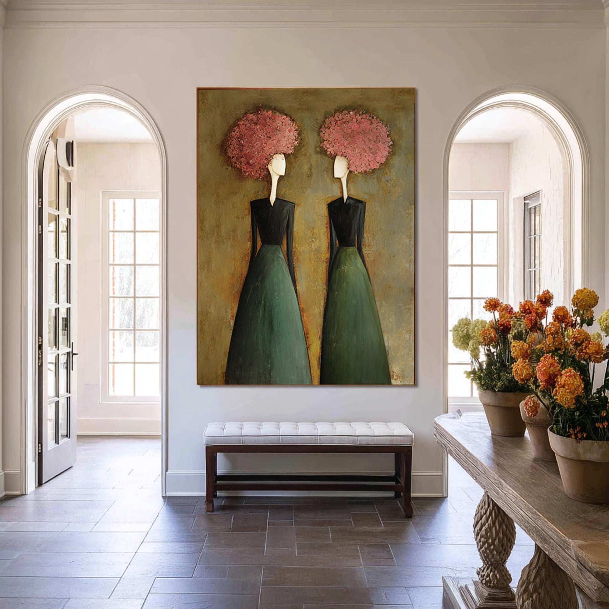 18x24 inch handmade oil painting for living room - image 1 of 9