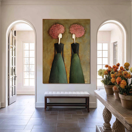 18x24 inch handmade oil painting for living room - image 1 of 9