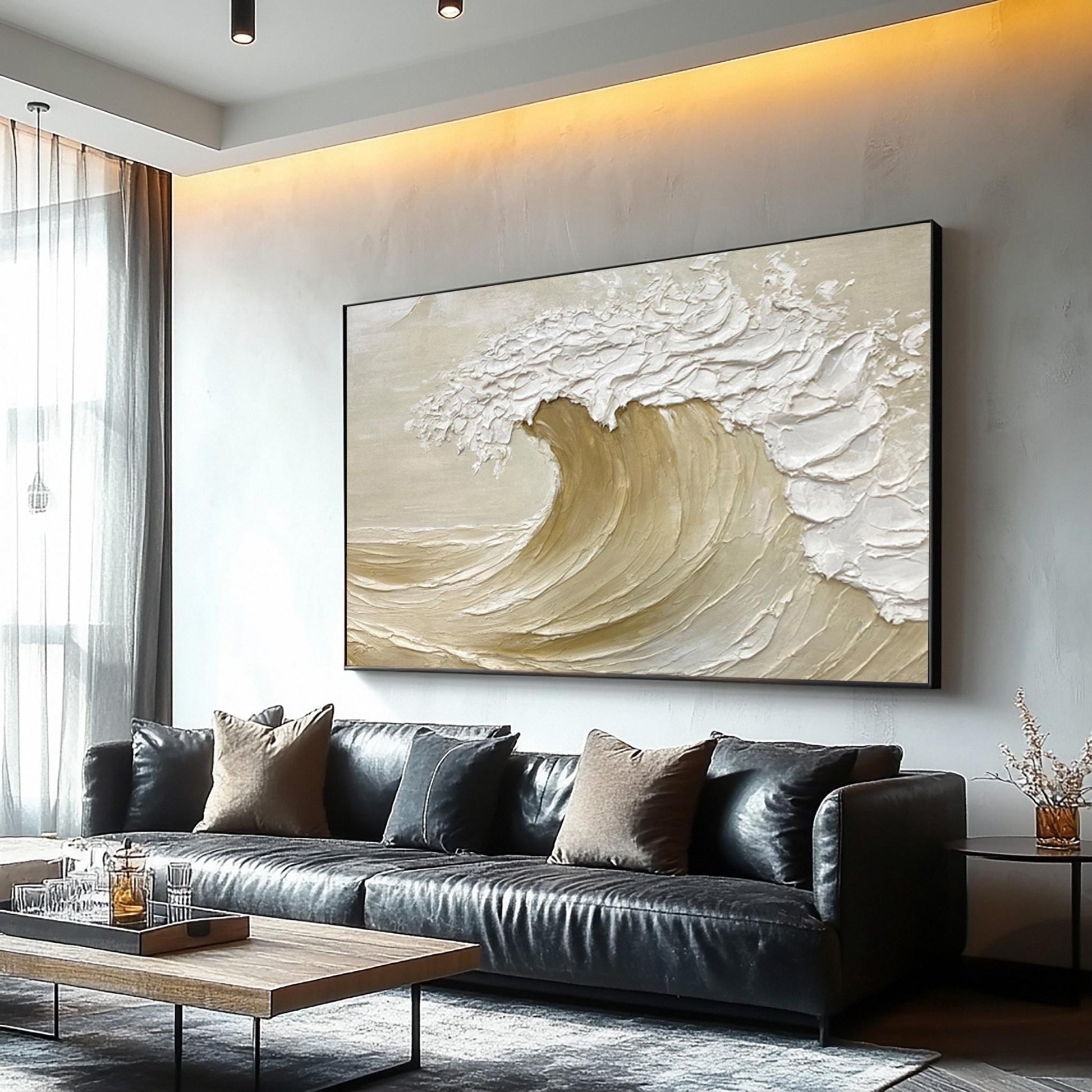 18x24 inch handmade wall art for living room - image 3 of 10