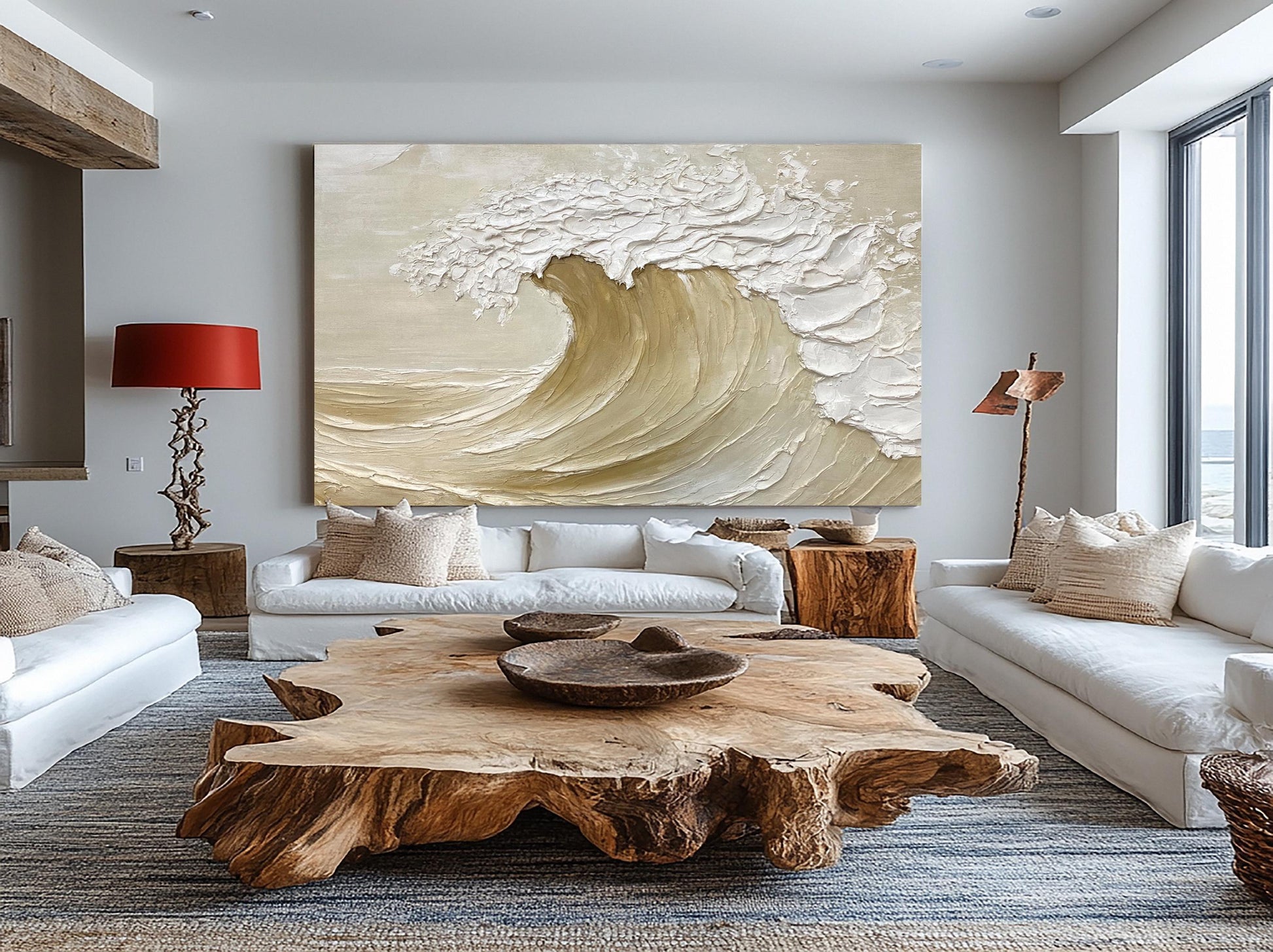 18x24 inch handmade wall art for living room - image 4 of 10