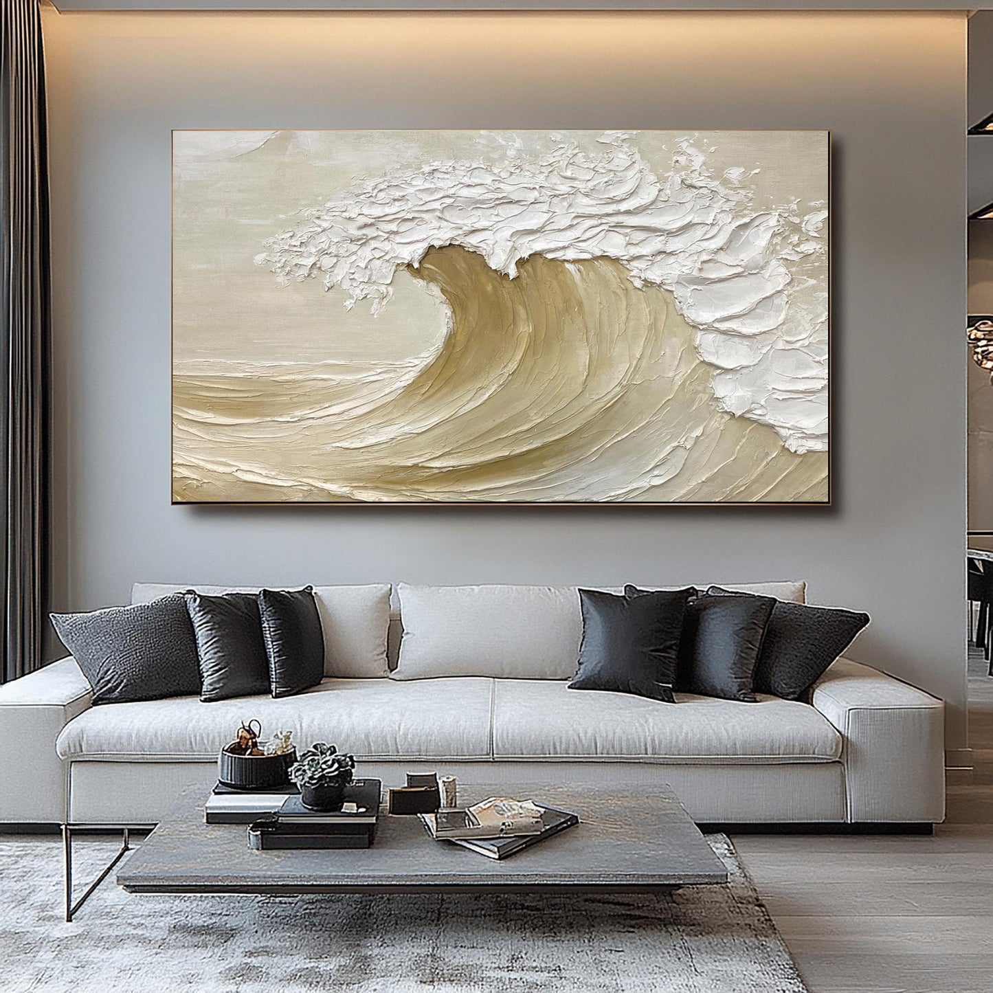 18x24 inch handmade wall art for living room - image 1 of 10