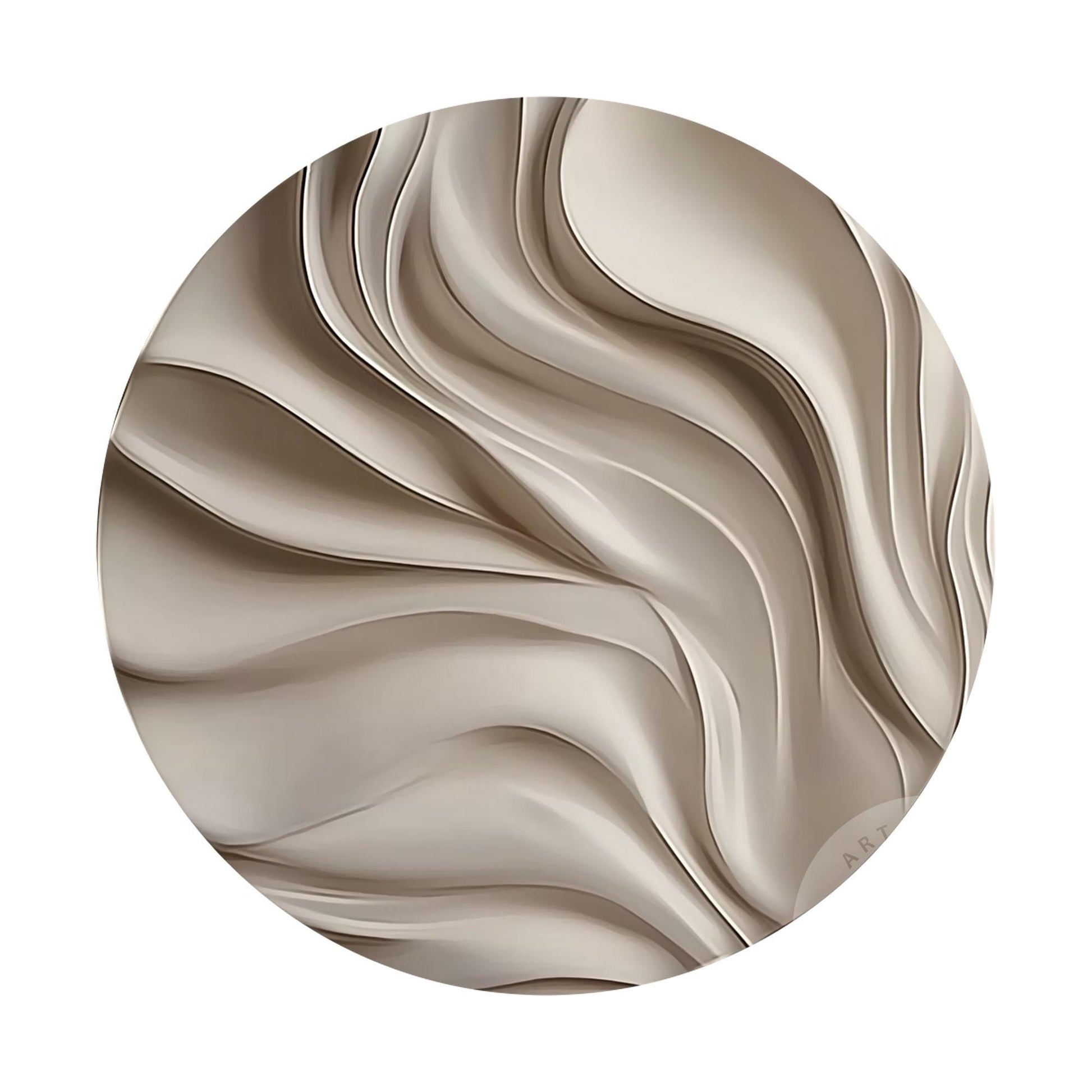 Handmade 3D Woodcut Abstract Wall Art, Contemporary Carved Sculpture, Large Mini #6