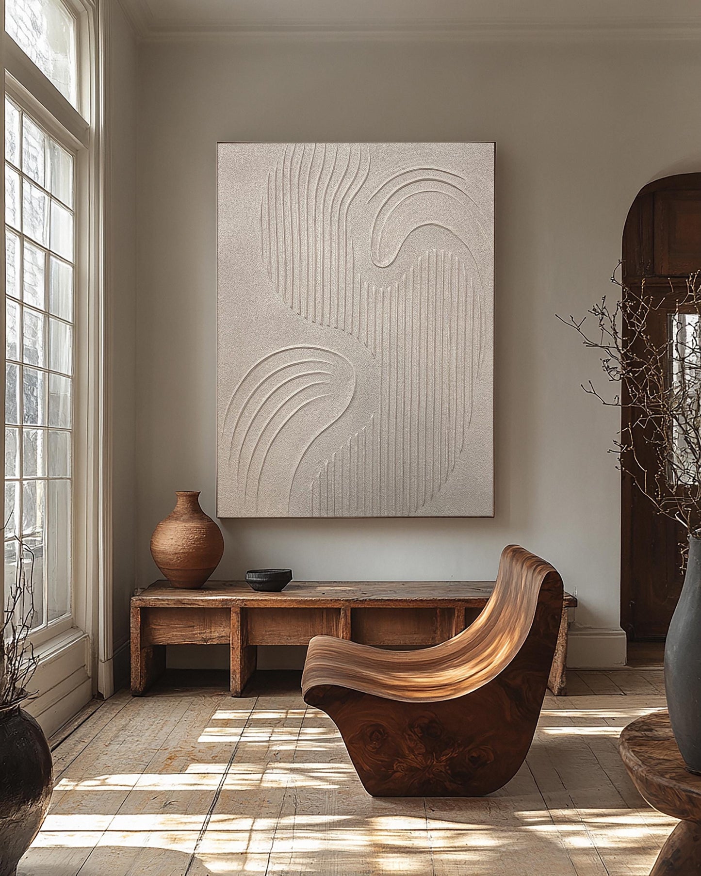 18x24 inch handmade canvas art for living room - image 8 of 22