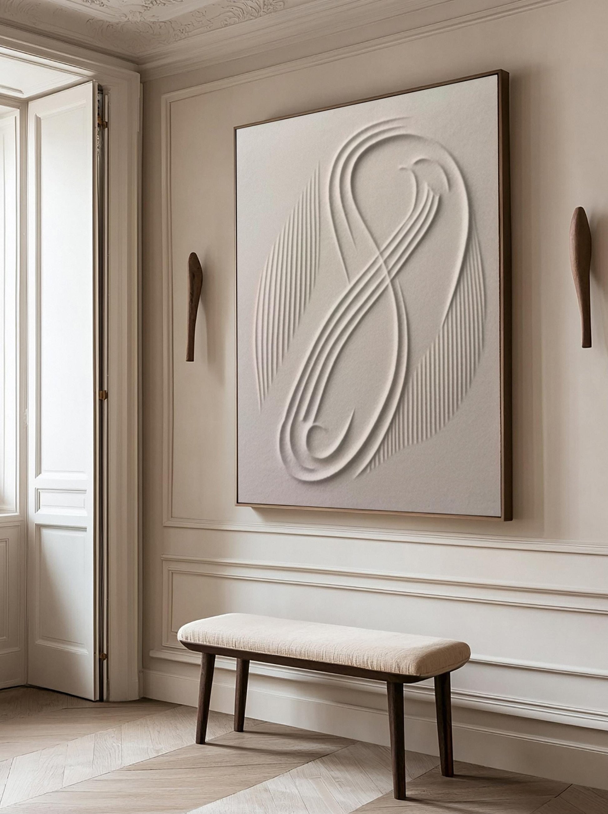 18x24 inch handmade canvas art for entryway - image 5 of 10