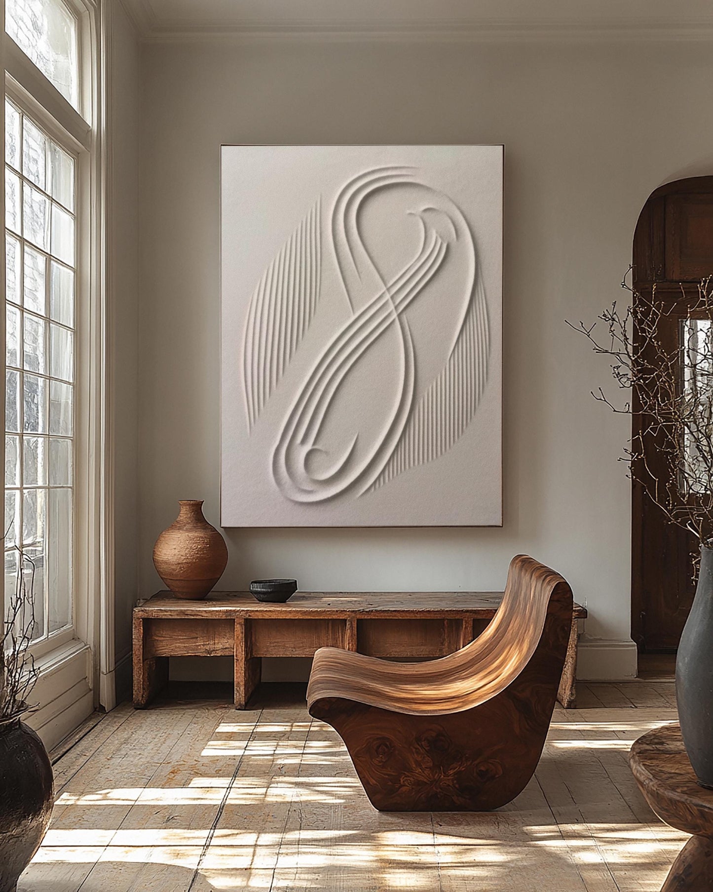 18x24 inch handmade canvas art for entryway - image 7 of 10