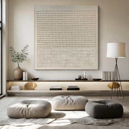24x24 inch handmade canvas art for living room - image 2 of 28