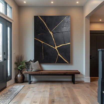 18x24 inch handmade oil painting for entryway - image 2 of 10