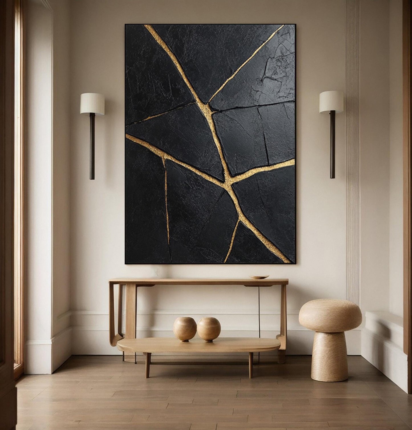 18x24 inch handmade oil painting for entryway - image 1 of 10