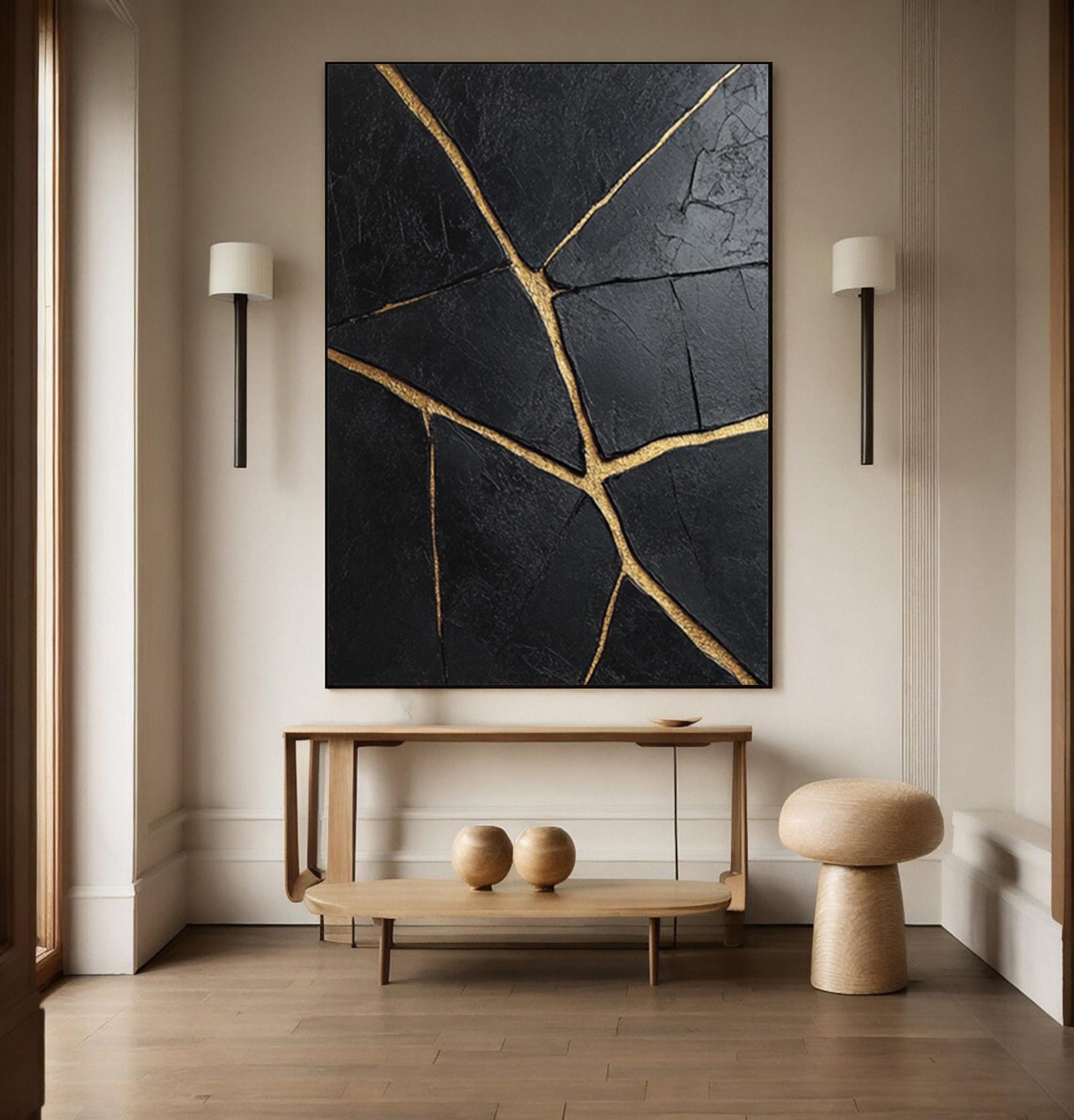 18x24 inch handmade oil painting for entryway - image 1 of 10