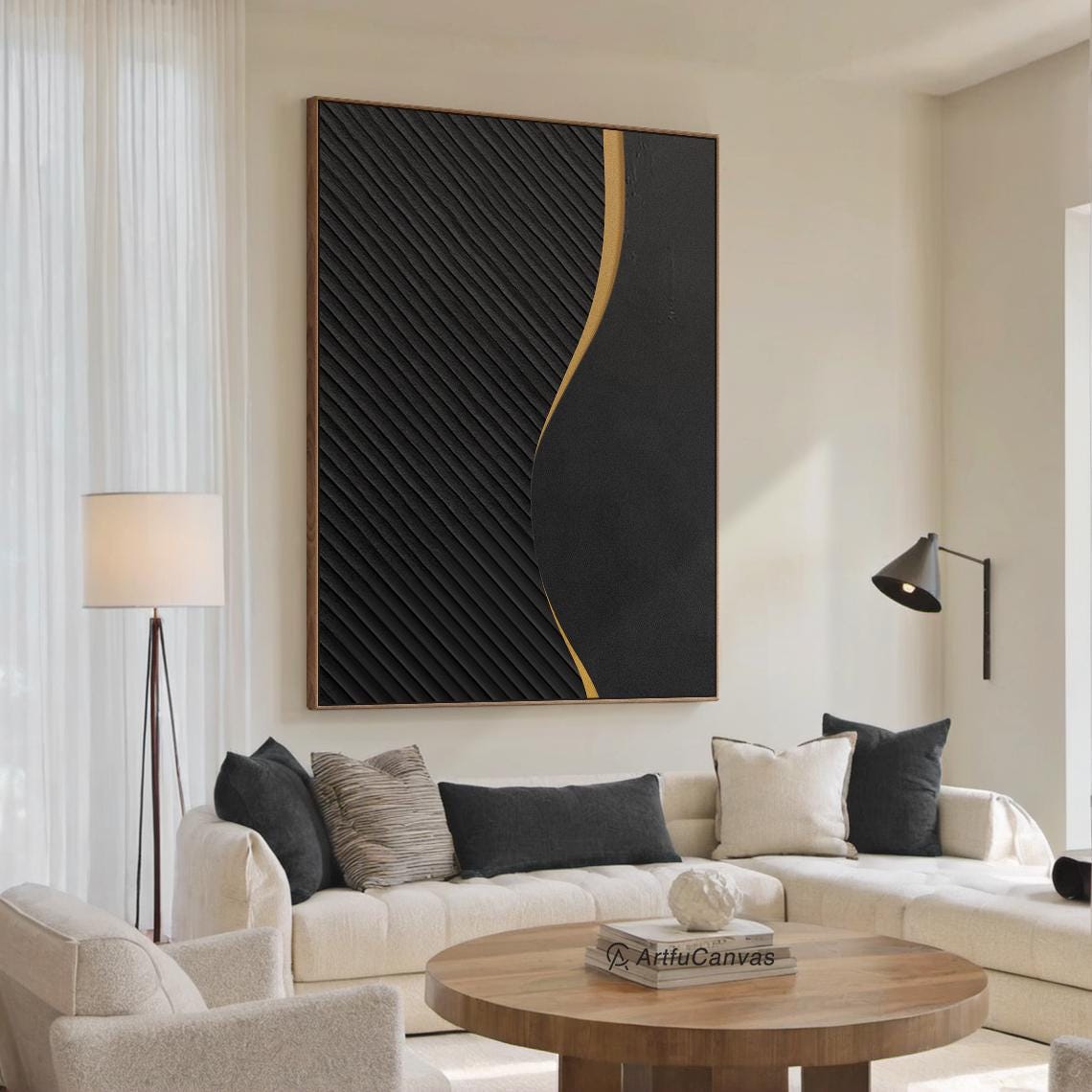 18x24 inch handmade oil painting for living room - image 12 of 31