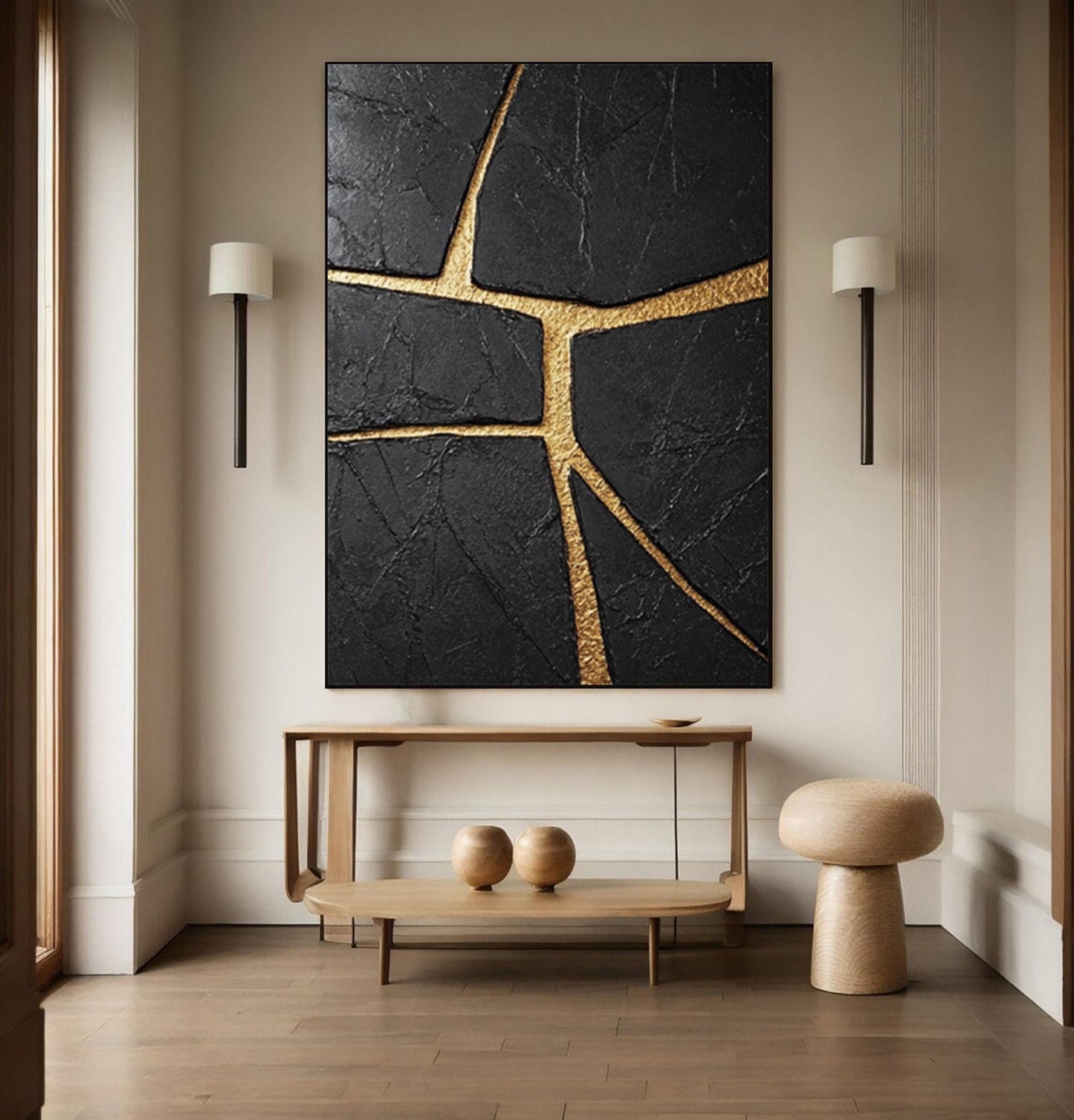18x24 inch handmade wall art for entryway - image 2 of 10