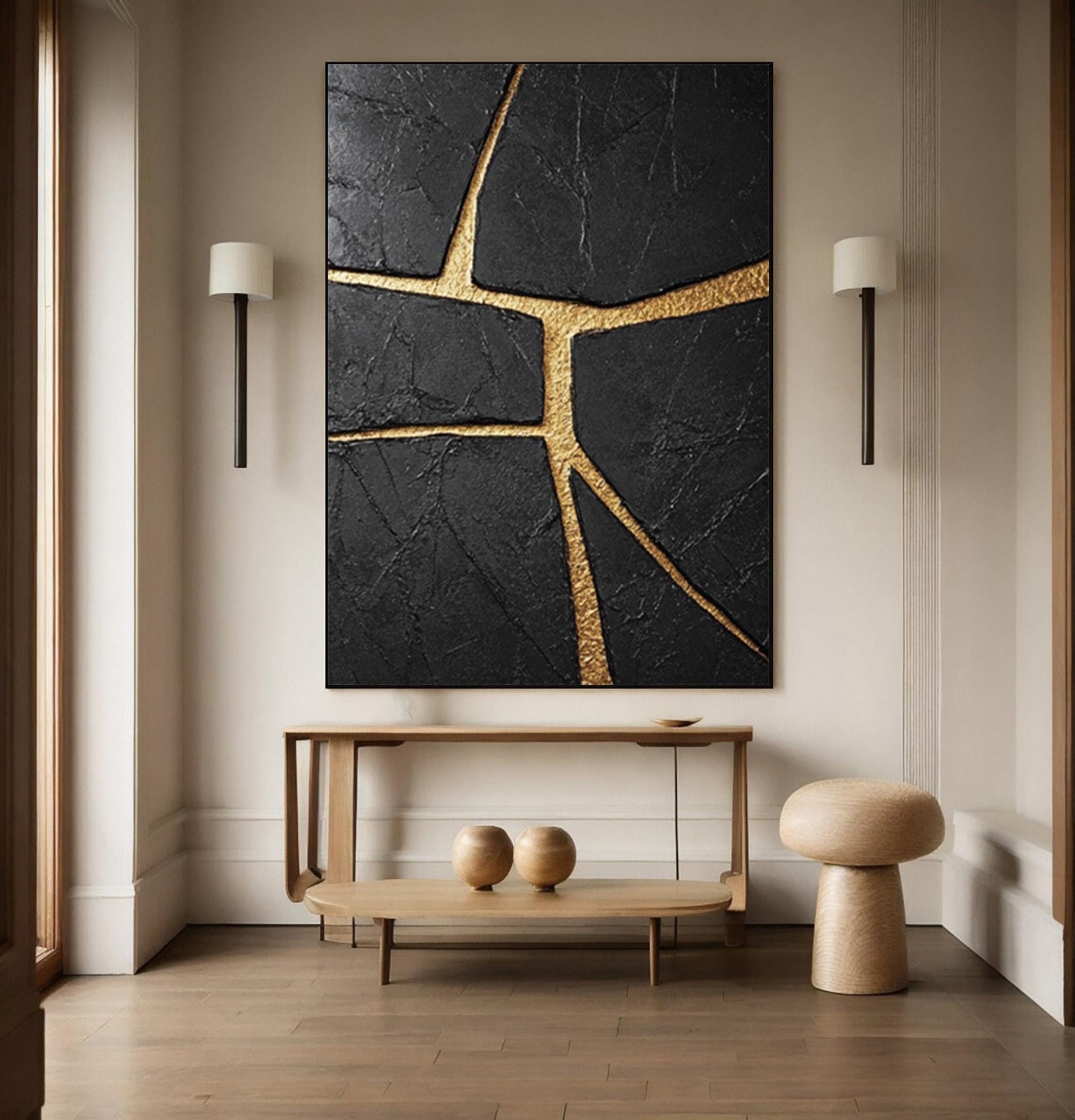 18x24 inch handmade wall art for entryway - image 2 of 10