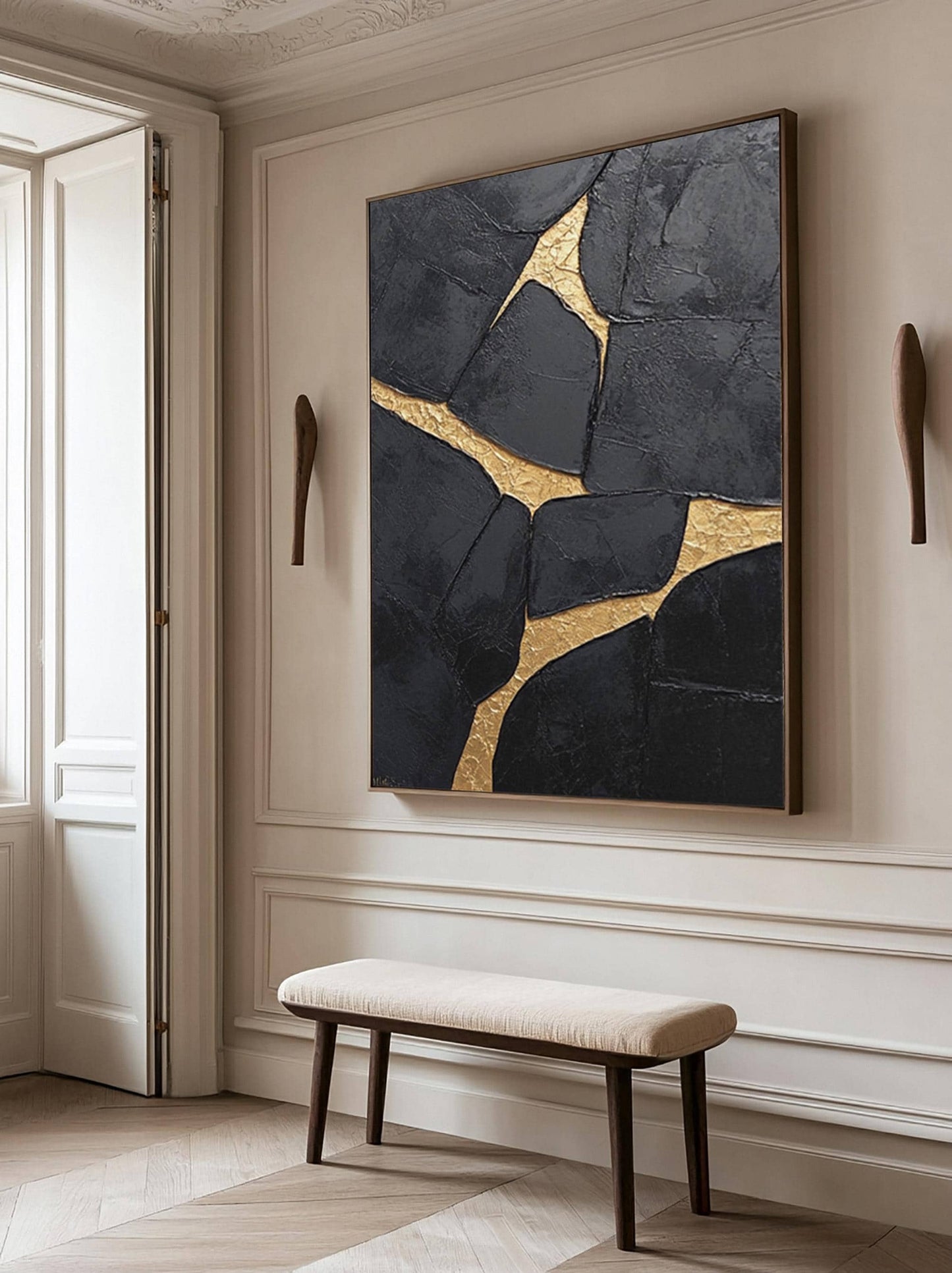 18x24 inch handmade wall art for entryway - image 5 of 10