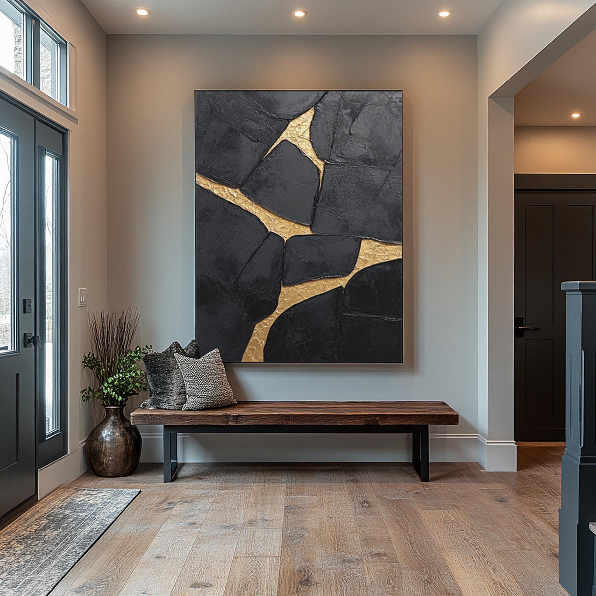 18x24 inch handmade wall art for entryway - image 1 of 10