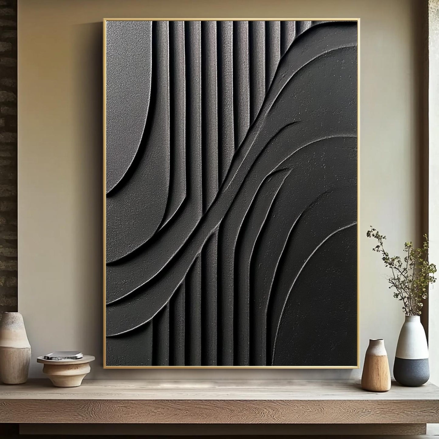 24x24 inch handmade oil painting for living room - image 25 of 29