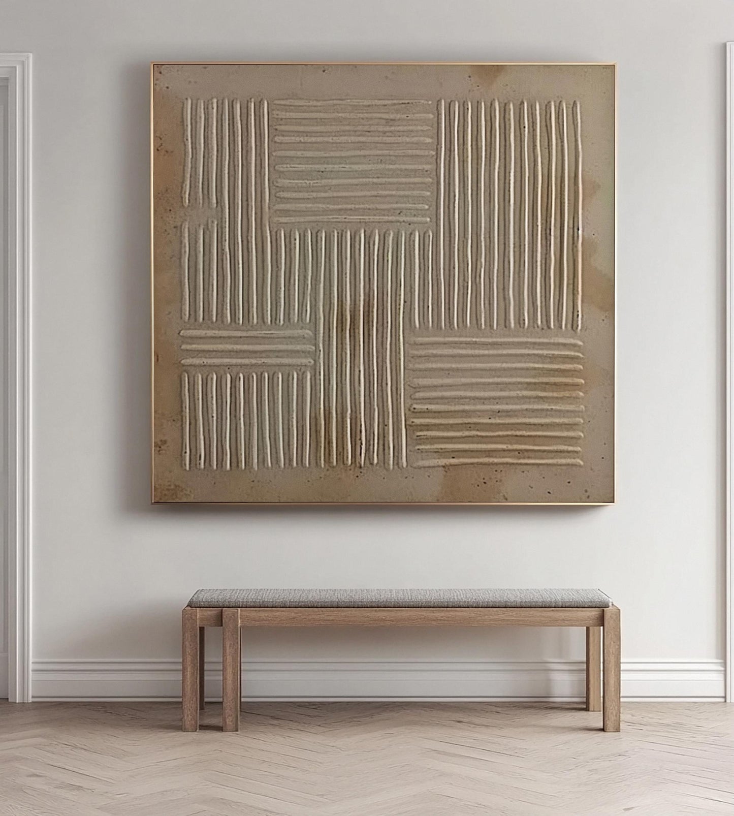 24x24 inch handmade oil painting for living room - image 1 of 10