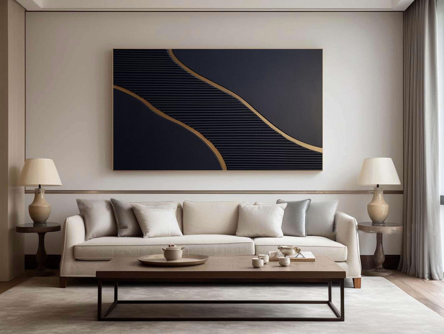 18x24 inch handmade oil painting for living room - image 3 of 8