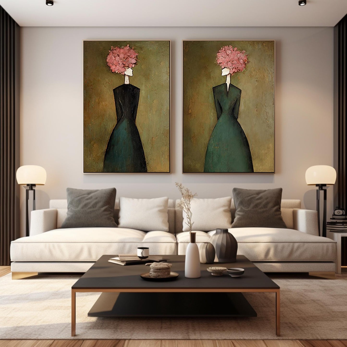 18x24 inch handmade oil painting for living room - image 2 of 9