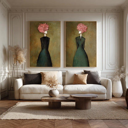 18x24 inch handmade oil painting for living room - image 3 of 9