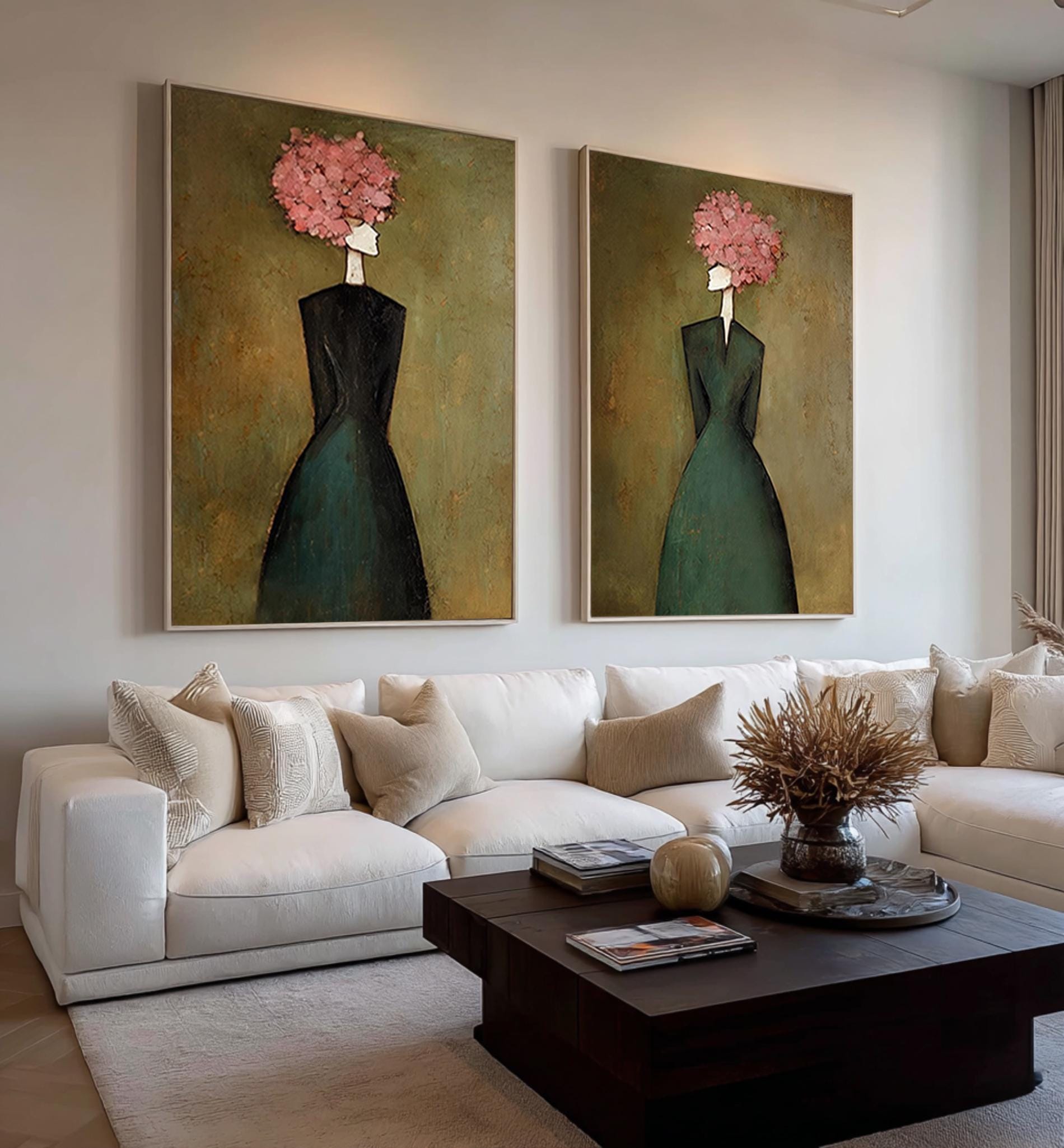 18x24 inch handmade oil painting for living room - image 5 of 9