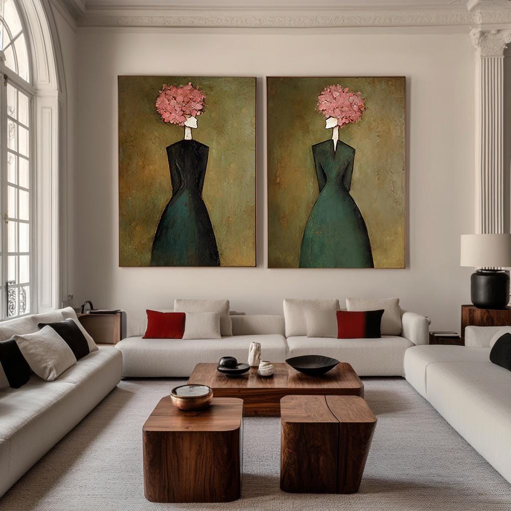 18x24 inch handmade oil painting for living room - image 7 of 9