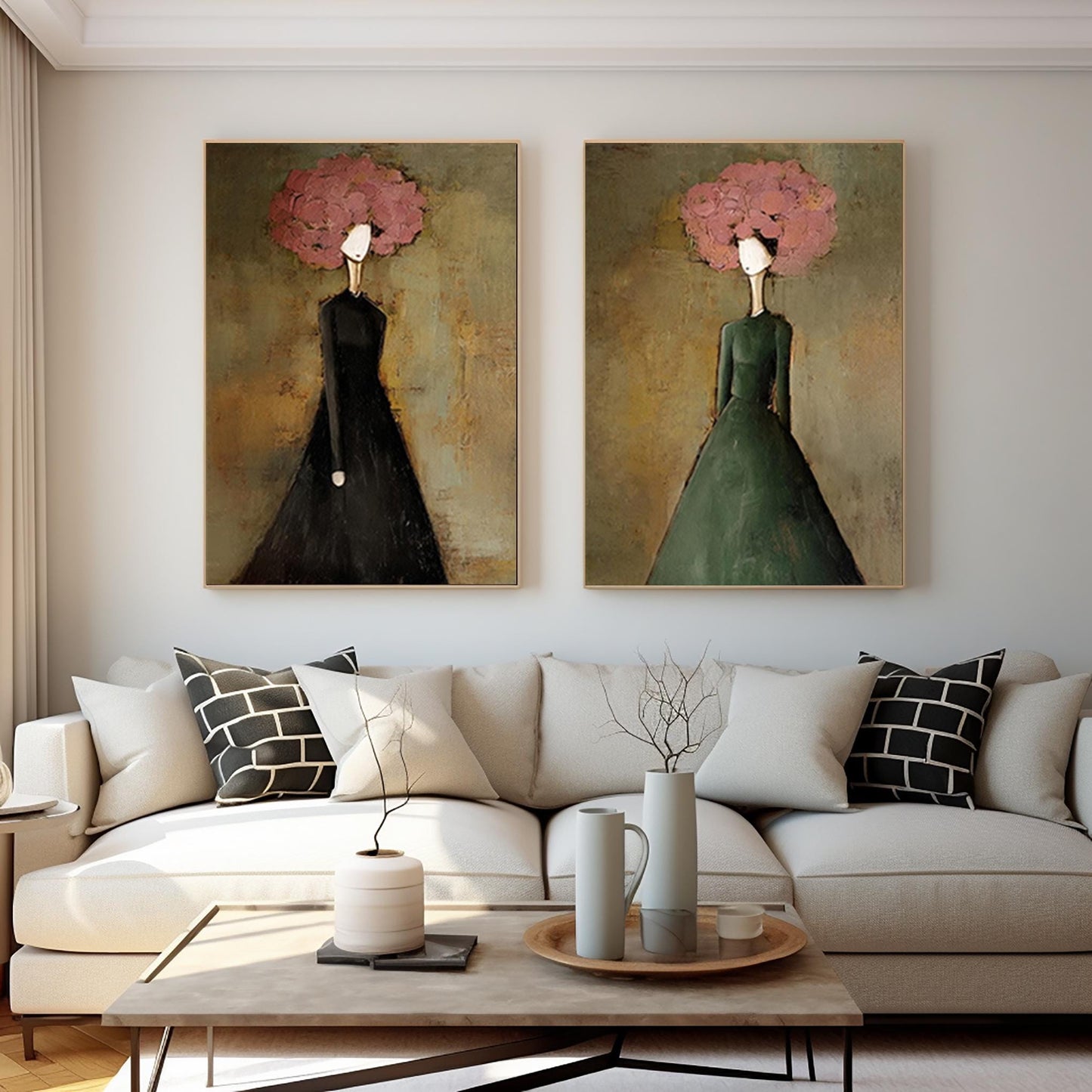 18x24 inch handmade oil painting for living room - image 4 of 9