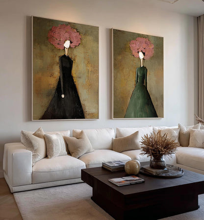 18x24 inch handmade oil painting for living room - image 5 of 9